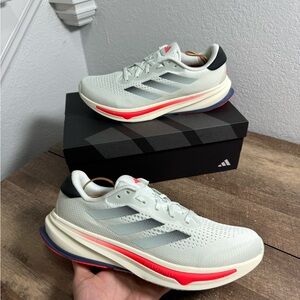 Adidas Supernova Rise Crystal Jade Carbon Solar Red Size 11 SKU:ID3590 BRAND NEW